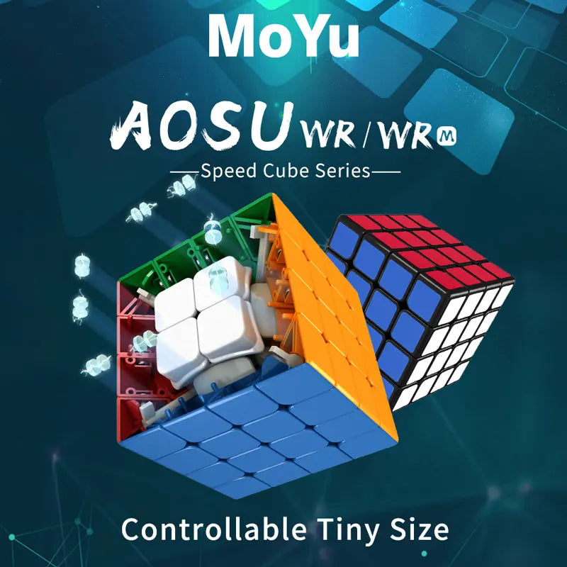 MoYu AoSu WRM Magnetic Magic Cube 4x4x4