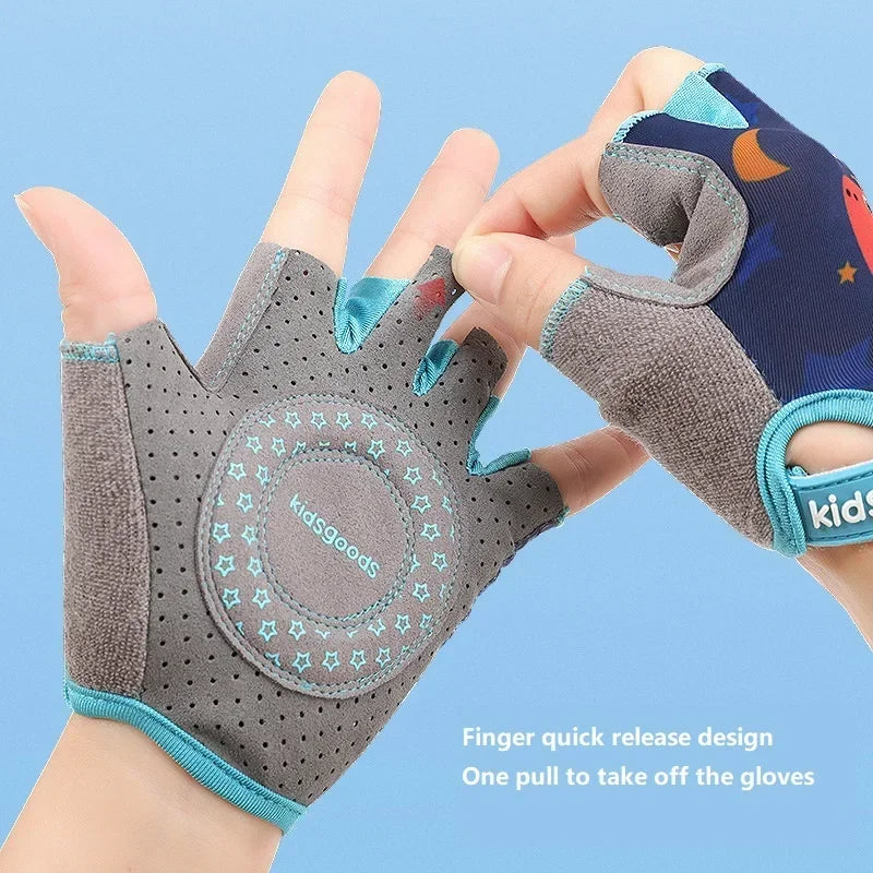 Kids Fingerless Gloves