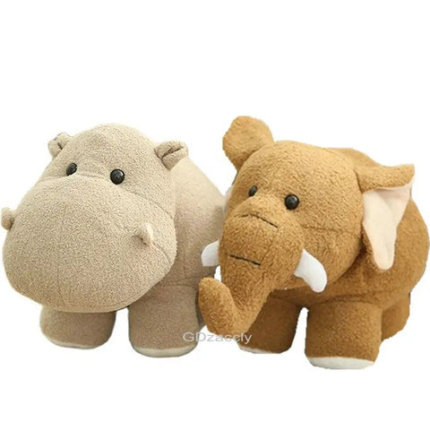 Hippo Elephant Plush Toy