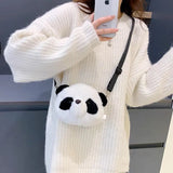 Cute Plush Crossbody Bag Panda