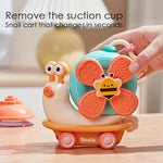 Windmill Snail Suction Cup Detachable Fidget Spinner