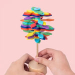 Wooden Rotating Lollipop Decompression Toy