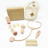 Food Grade Safety Doctor Toys Pretend Silicone Play Kit