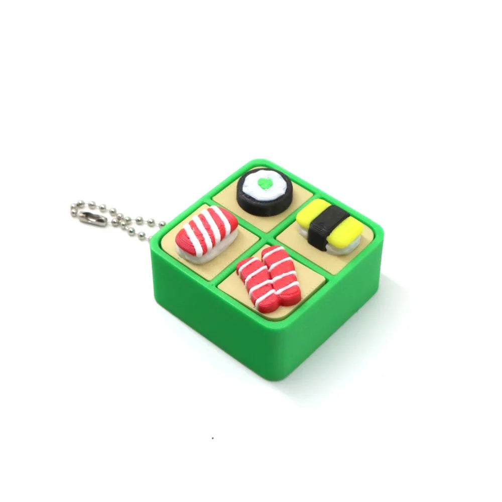 Sushi Box Clicker Keychain