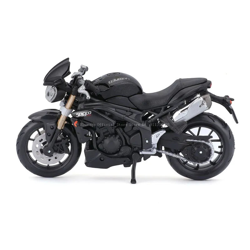 Bburago 1:18 Triumph Speed Triple alloy motorcycle model