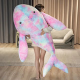 Rainbow Whale Plush Toy