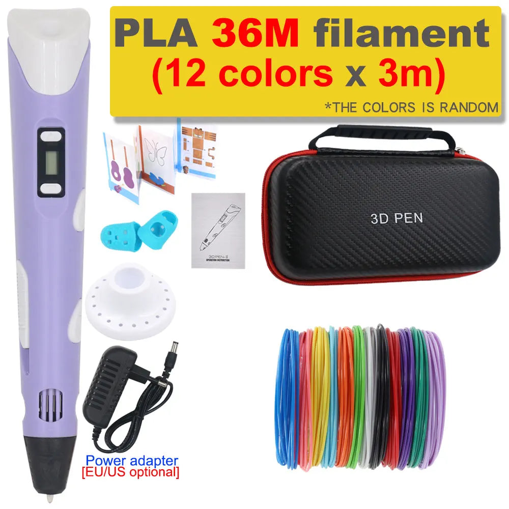 3D Printing Pen 200M PLA Filament