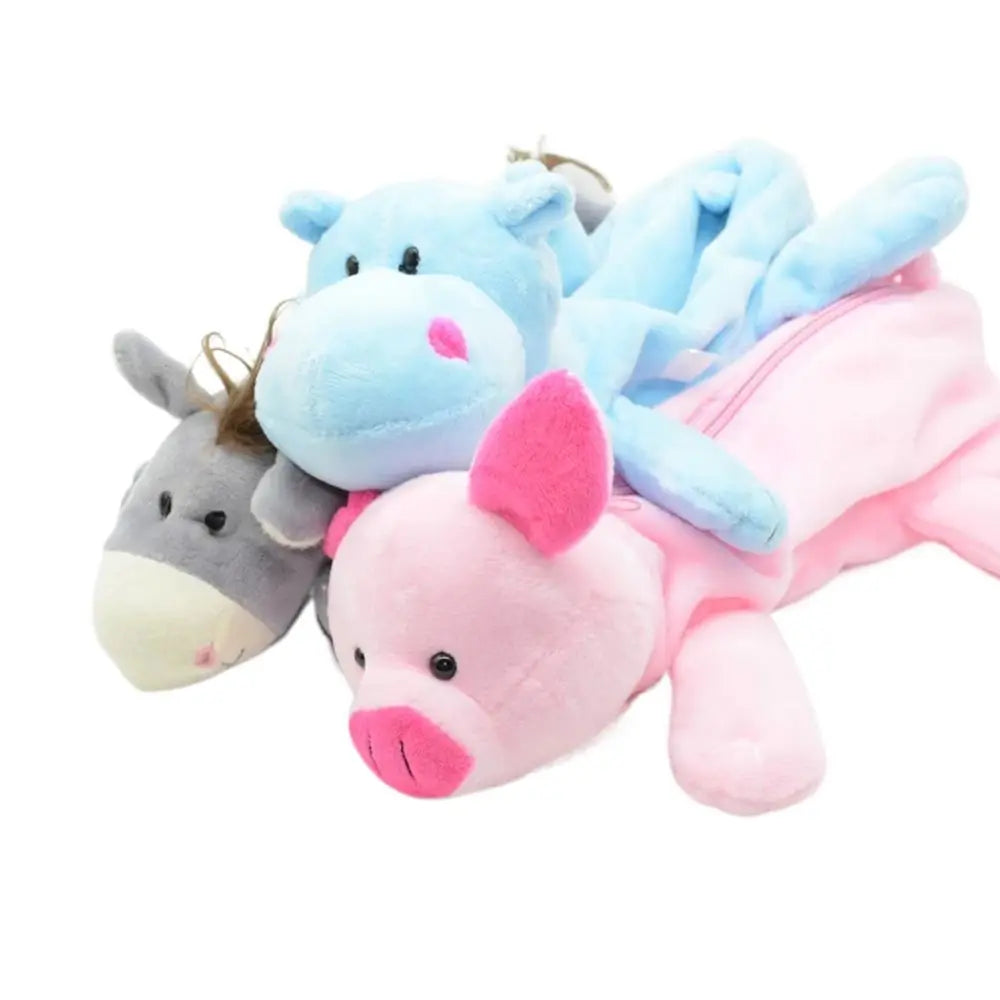 Plush Forest Animal Pencil Case