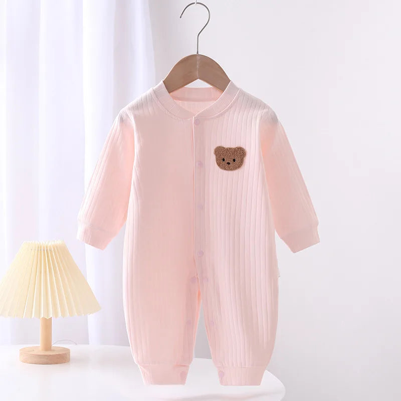 Bear Infant One-Piece Onesie Jumpsuit Cotton