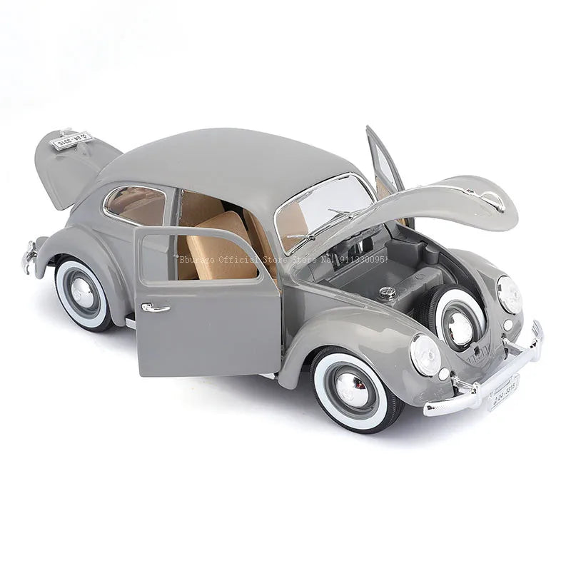 Bburago Die Cast Car 1:18 1955 Volkswagen Kafer-Beetle Alloy