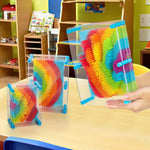 3D Pin Art Toy Rainbow Plastic Pin Art Board