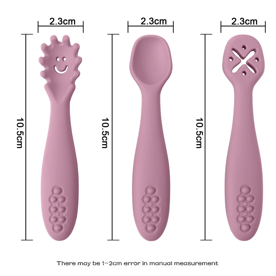 Baby Learning Spoons Utensils Set