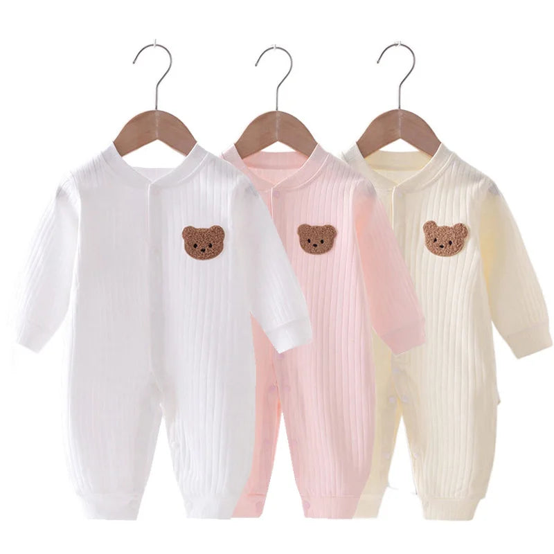 Bear Infant One-Piece Onesie Jumpsuit Cotton