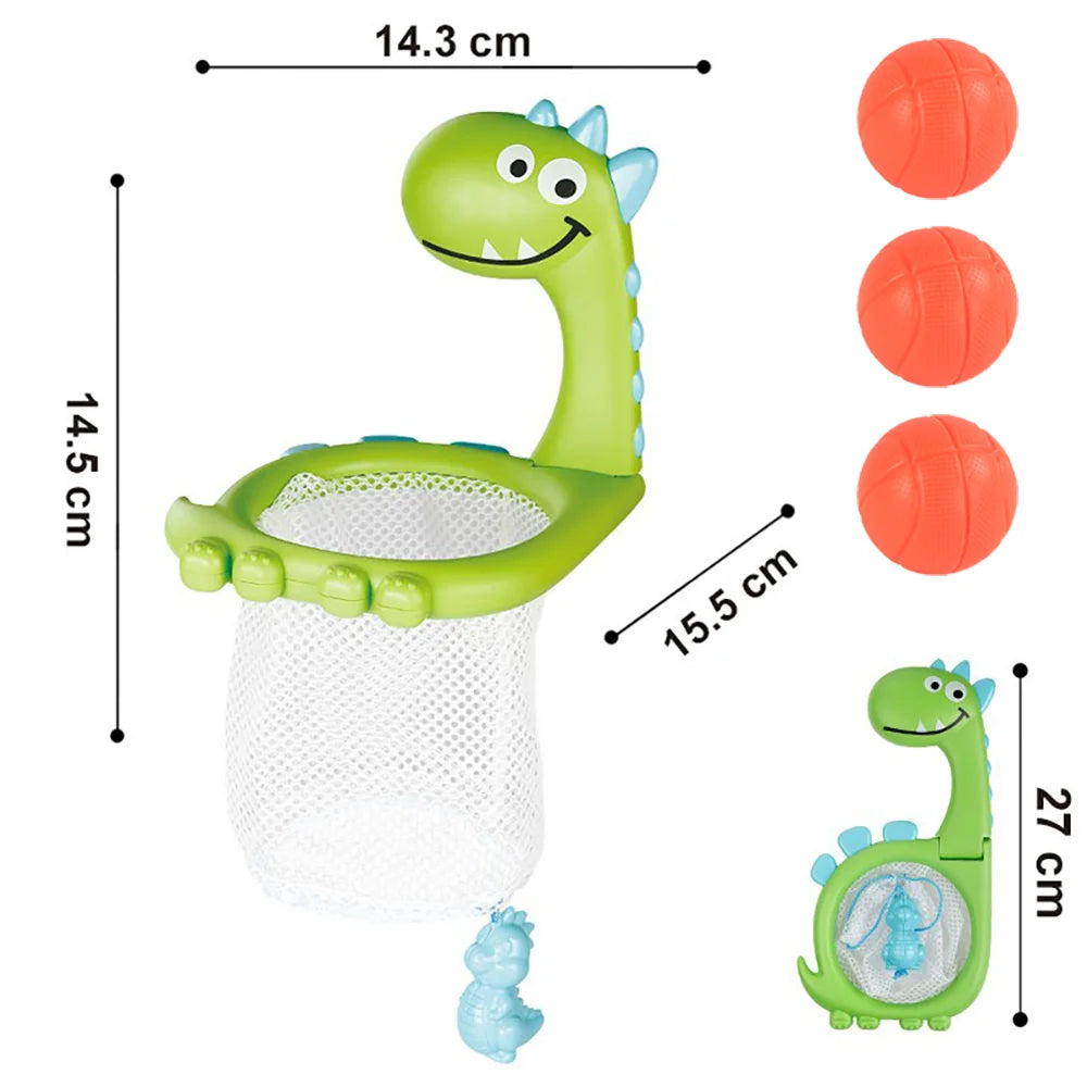 Baby Bath Shooting Basketball Whale