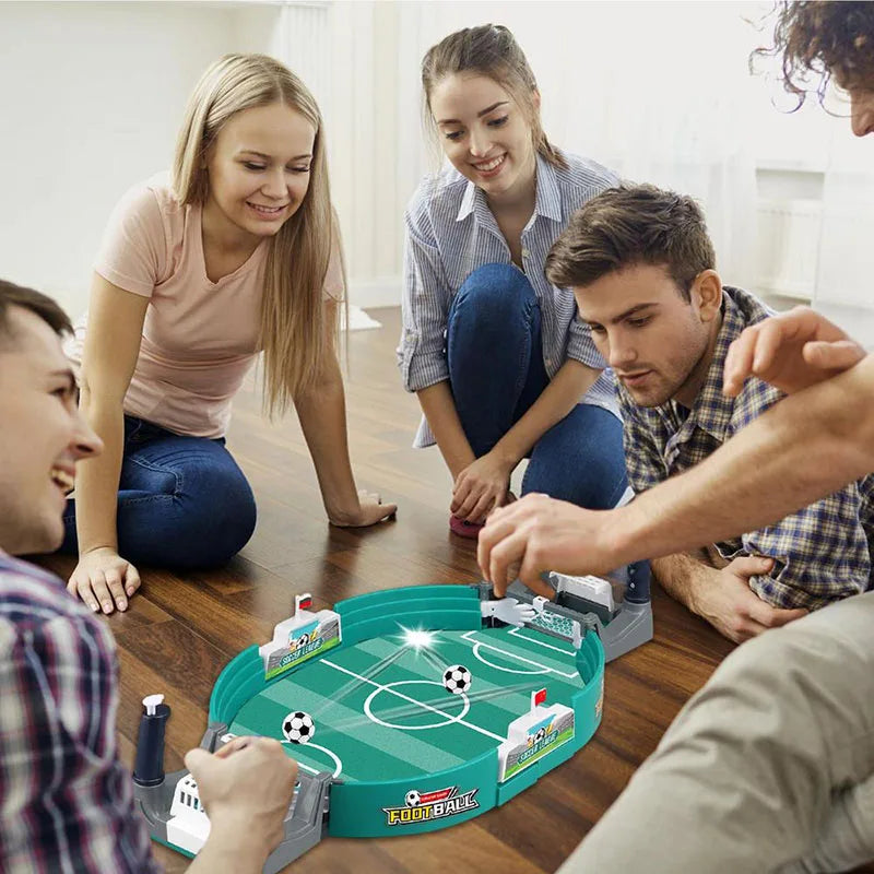 インタラクティブなテーブルサッカーゲーム