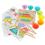 Wooden Beads Game Montessori Educational