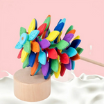 Wooden Rotating Lollipop Decompression Toy