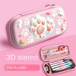 3D Kitty Pencil Case Cute Stationery Box EVA