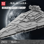 Mould King 21073 Star Plan Imperial Star Ship Model