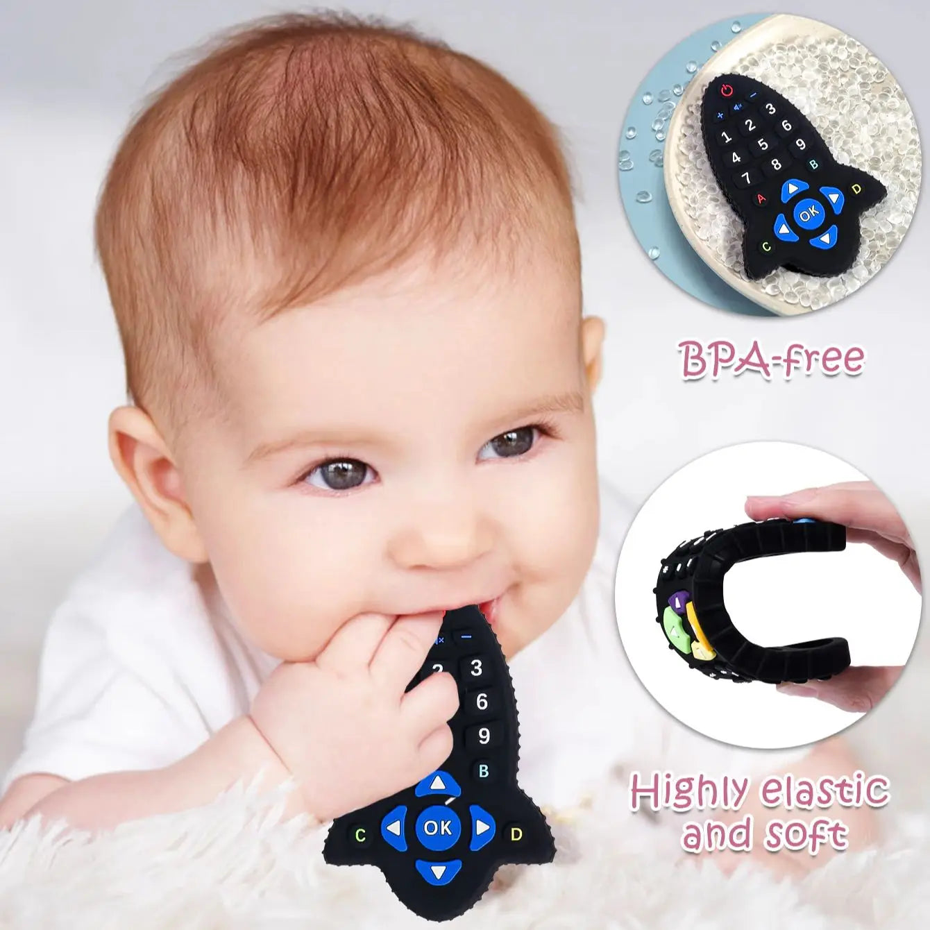 Baby Teether Remote Control