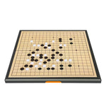 Magnetic Go Game Foldable Weiqi Acrylic Black White Chess Set