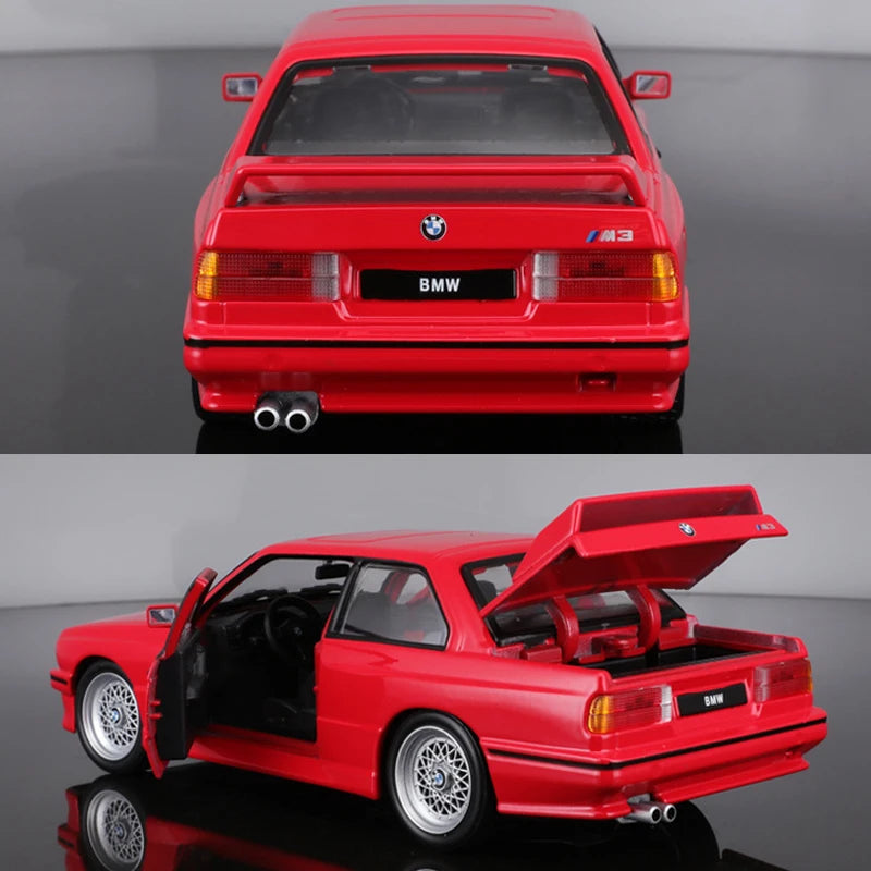 Bburago 1998 BMW M3 (E30) スポーツカー モデル 1:24 スケール 合金