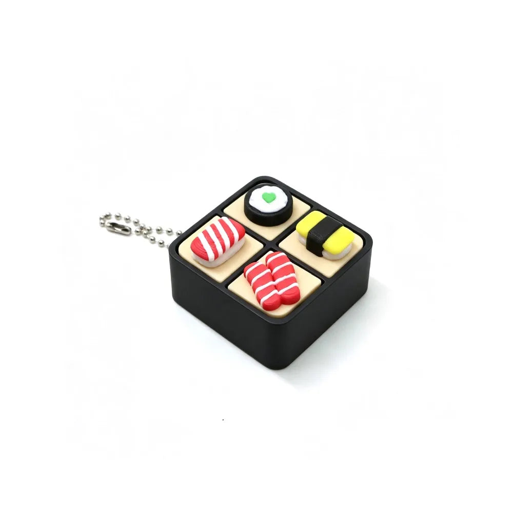 Sushi Box Clicker Keychain