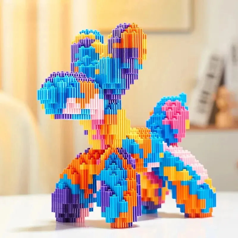 Balloon Dog Building Blocks