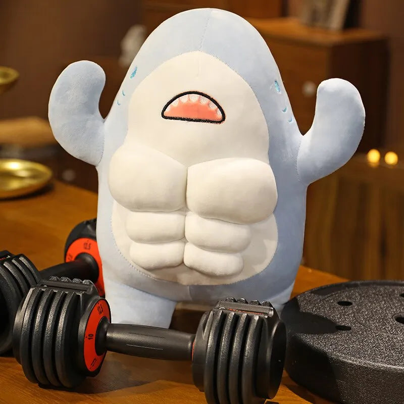 Muscle Shark Plush