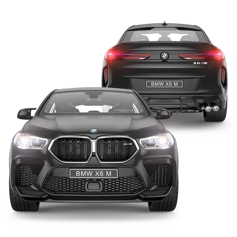 Rastar BMW X6 M Series RC Car 1:14 Scale 2.4G Remote Control Car Toy Model LED Lights Automobile Gift For Kids Adults