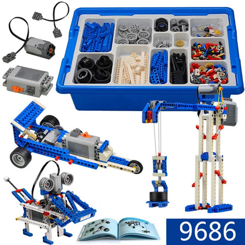 Bricks Robot DIY STEAM Kit Dacta Building Blocks Kit 9686
