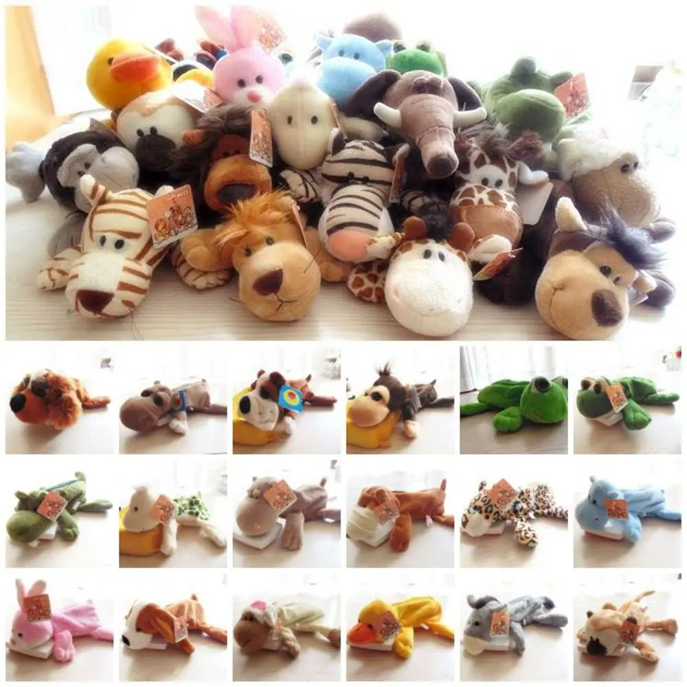 Forest Animal Plush Pencil Bags