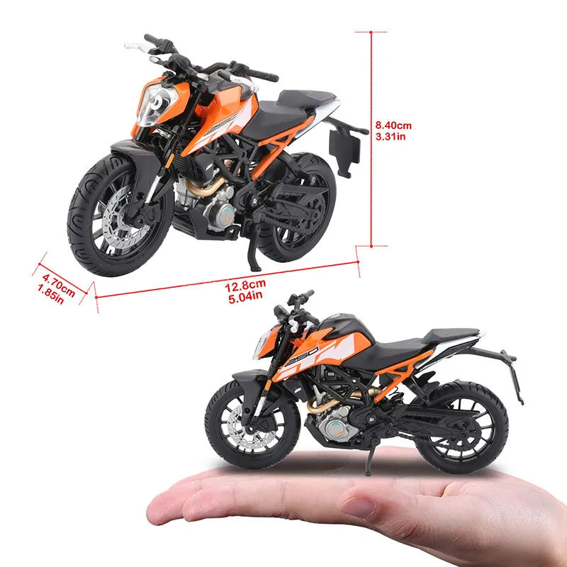 Bburago 1:18 KTM 250 Duke simulation alloy