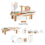 Baby Wooden Montessori Toys Bandstand