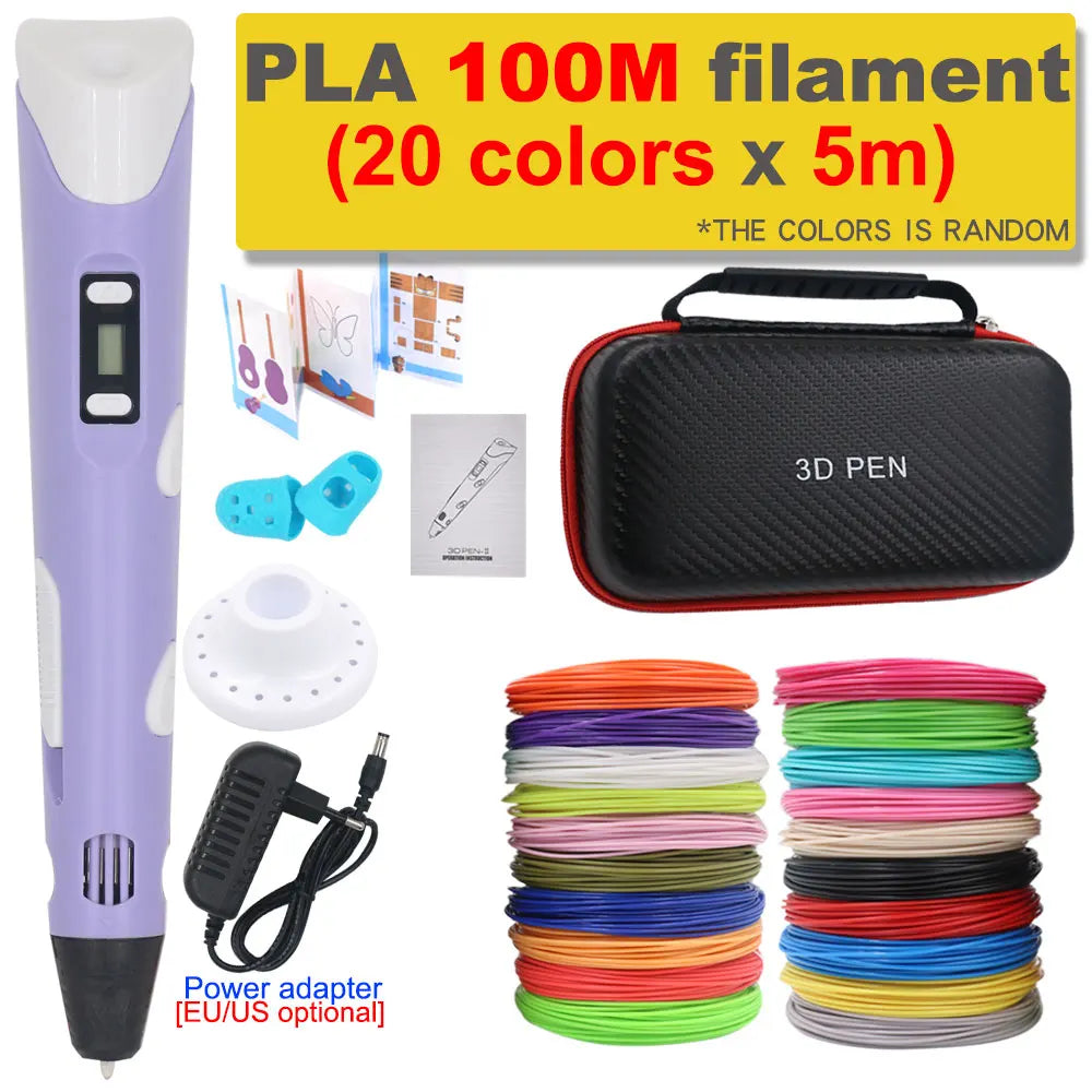 3D Printing Pen 200M PLA Filament