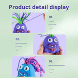 Monster Relieve Stress Scream Hair Pulling Toy