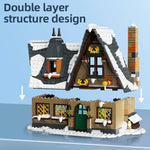 Mould King 16049 Creative Toys Christmas Cottage House Building Blocks