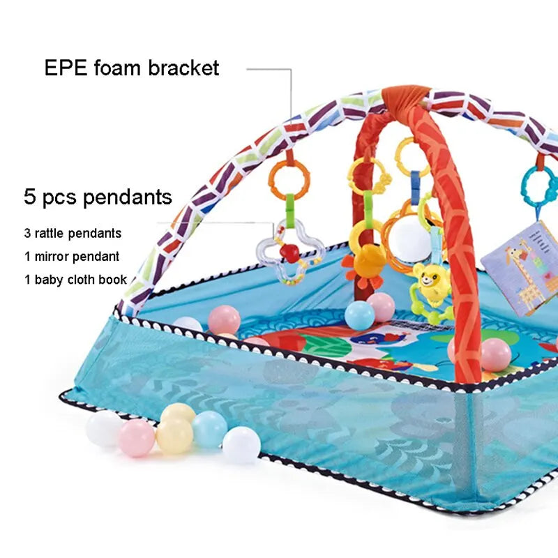 Fitness Frame Multifunction Crawling Play Mat Toddler Baby