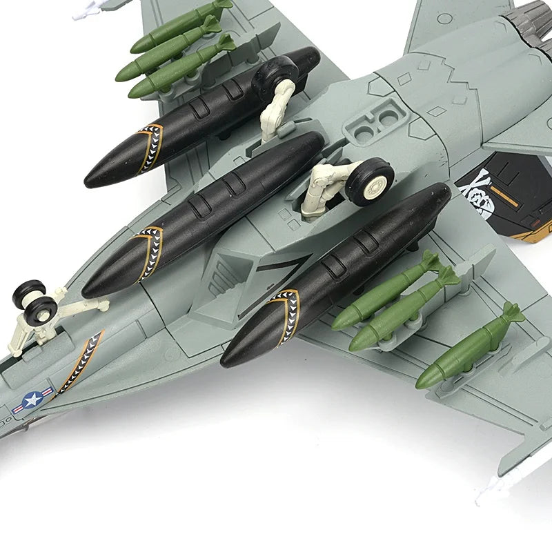 Aircraft Model Building Blocks US F-18 1:72