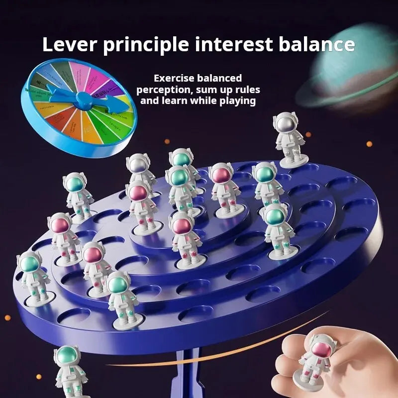 Puzzle Balance Tree Folding Space Man Board Game