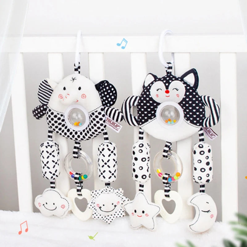 Babies Stroller Hanging Teether Bell