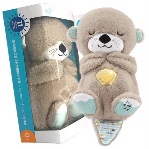 Breathing Otter Sleep and Playmate Otter Musical Light Sound