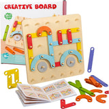 Creative Nail Board Puzzle Toys