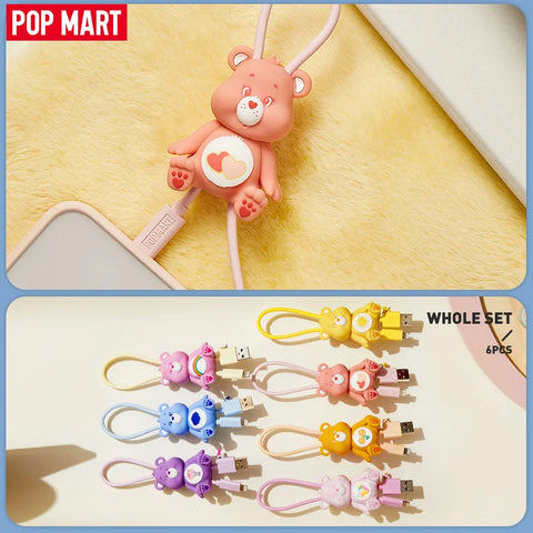 POP MART Care Bears Cozy Life Series - Cable Blind Box USB to Lightning USB to Type-C