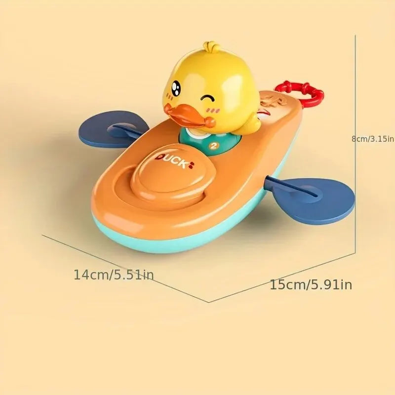 Little Yellow Duck Kayak Toy