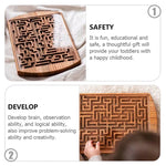 Maze Wooden Board Maze Puzzle
