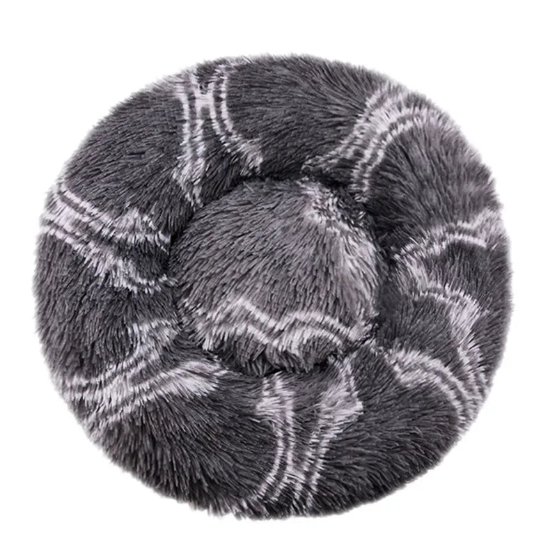 Cosy Round Plush Pet Bed 40-90cm