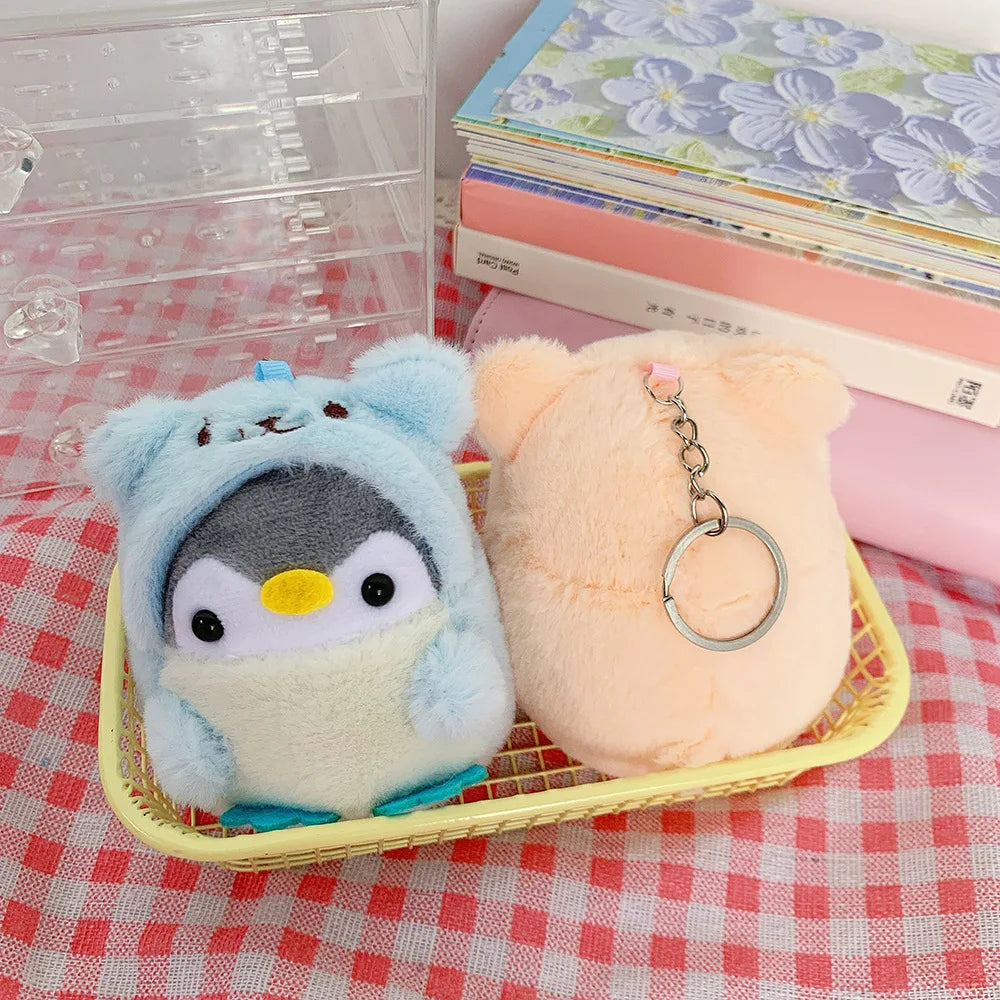 Cute Penguin Plush Key Chain