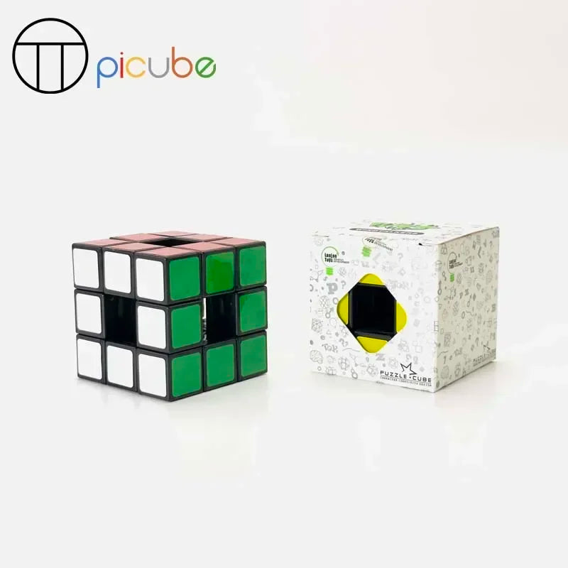 QiYi Racing Void Hollow Magnetic UV Magic Speed Cube Stickerless