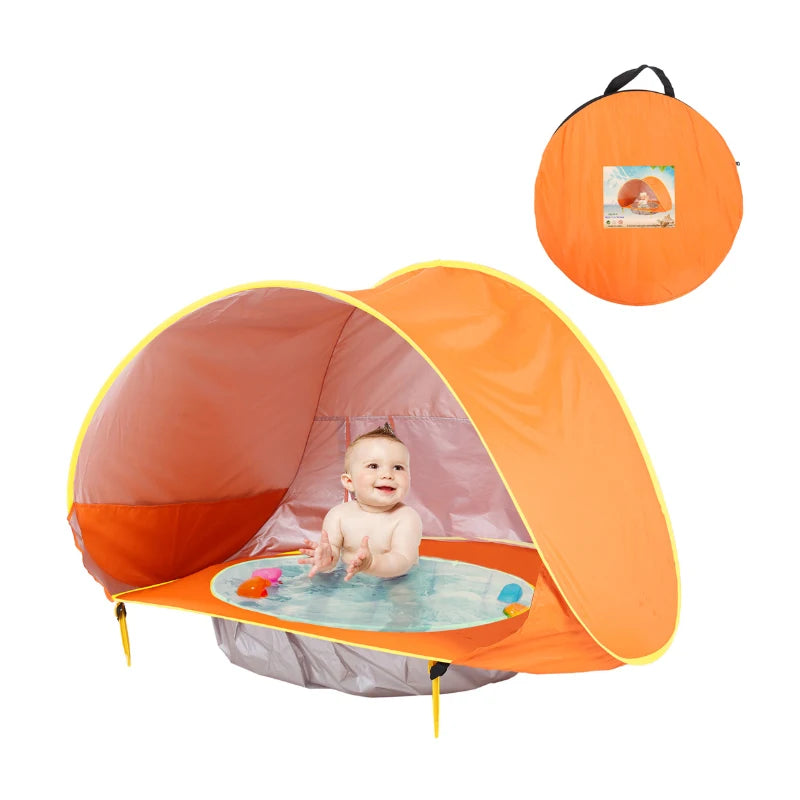 Beach Tent Portable Shade Pool UV Protection Sun Shelter for Infant